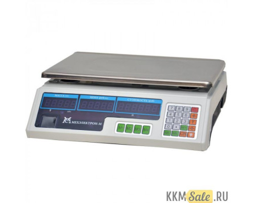 Весы торговые МЕХЭЛЕКТРОН-М ВР4900-15-2Д-ДБ 06 (LED)