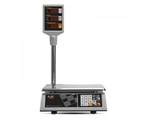 Весы торговые Mertech M-ER 327 ACP-15.2 "Ceed" (LED, Белые)