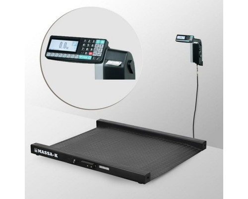 Весы платформенные с печатью этикеток Масса-К 4D-LM-10/10-2000-RL