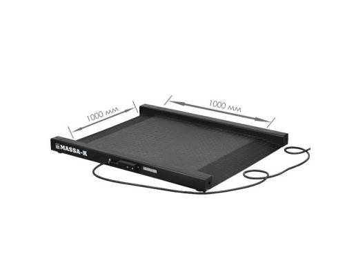 Весы платформенные с печатью этикеток Масса-К 4D-LM-10/10-2000-RL