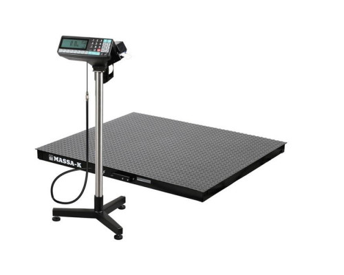 Весы платформенные с печатью этикеток Масса-К 4D-PM-15/15-2000-RP