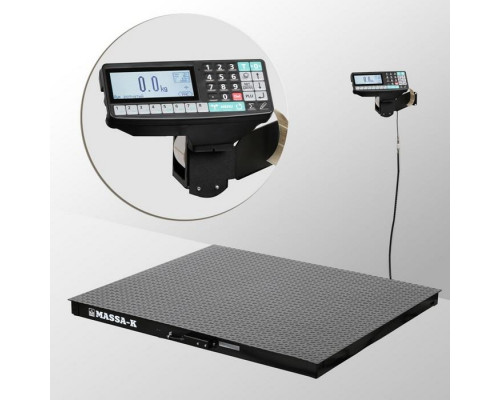 Весы платформенные с печатью этикеток Масса-К 4D-PM-15/12-2000-RP