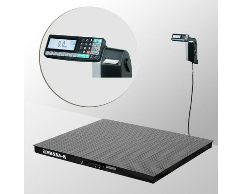 Весы платформенные с печатью этикеток Масса-К 4D-PM-10/10-1000-RL