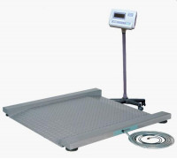 Весы платформенные CAS Геркулес T1-2000 стал. BSS, PDI