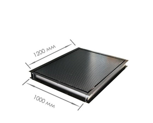 Весы врезные с печатью этикеток Масса-К 4D-PMF-12/10-500-RP