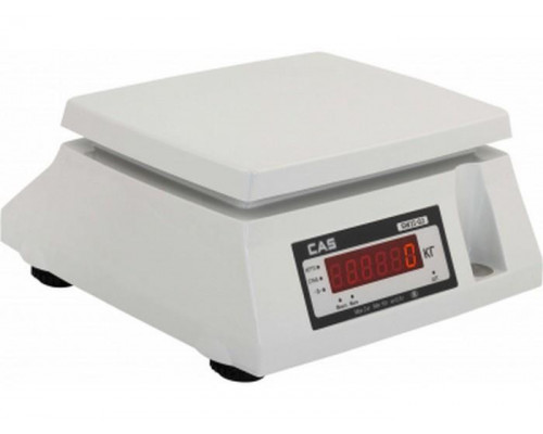 Весы фасовочные CAS SWII-2DD "SUS tray" (RS-232)