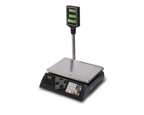 Весы торговые Mertech M-ER 327 ACP-15.2 "Ceed" (LCD, Черные)