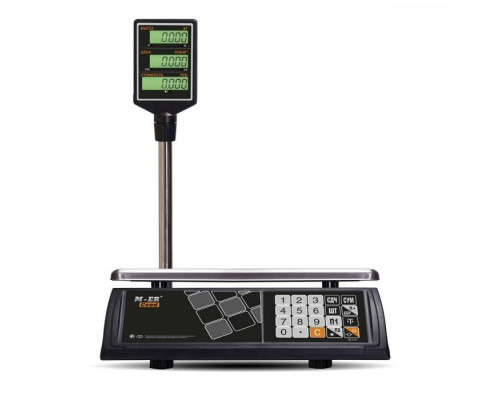 Весы торговые Mertech M-ER 327 ACP-15.2 "Ceed" (LCD, Черные)