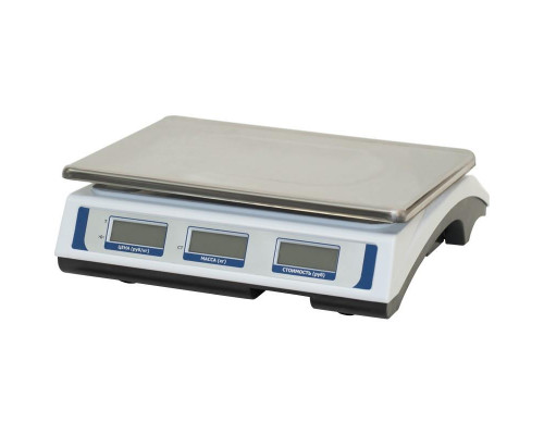 Весы торговые МЕХЭЛЕКТРОН-М ВР4900-30-2Д-АБ 16 (LCD)