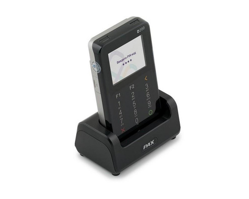 Пинпад банковский PAX D200 CTLS (BT/WIFI) с коробом для вендинга