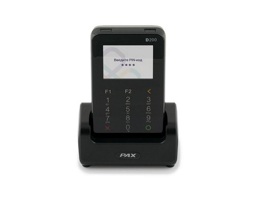 Пинпад банковский PAX D200 CTLS (BT/WIFI) с коробом для вендинга