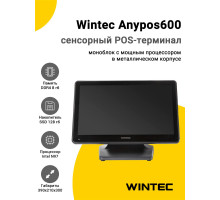 Сенсорный терминал 15,6" Wintec Anypos600 (N97, 8/128Gb, без ОС)