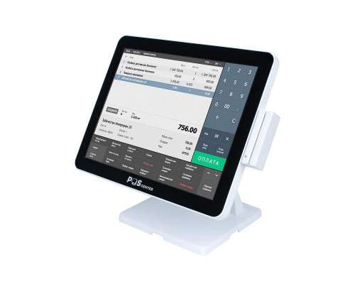 Сенсорный терминал 15" POSCenter Atlas (PCAP, J4125, 8/128Gb, MSR, Белый, без ОС)