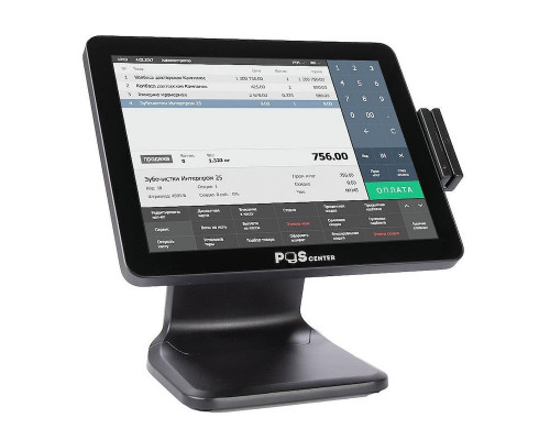Сенсорный терминал 15" POScenter POS101 Pro (N100, 4/128Gb, MSR, без ОС)